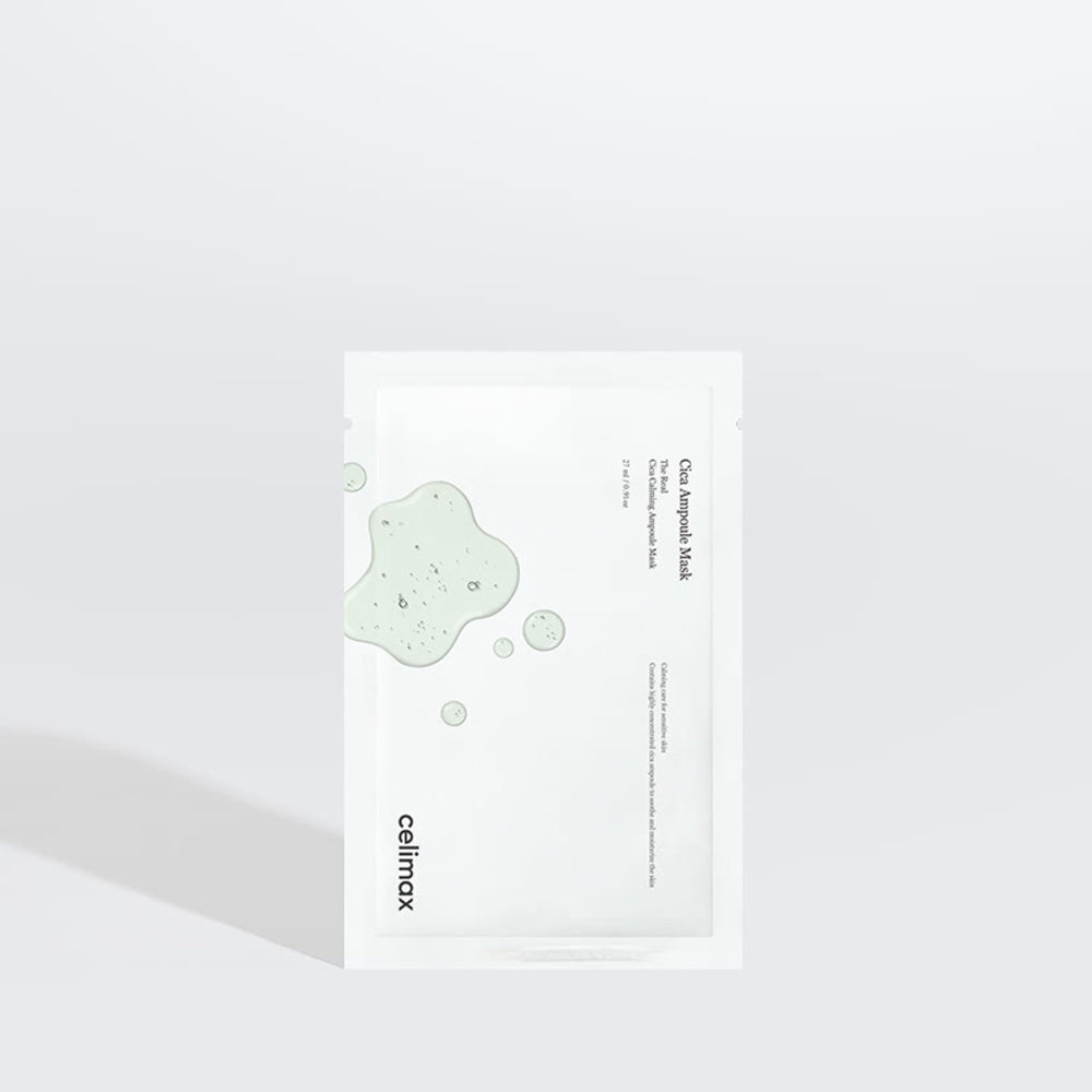 Celimax The Real Cica Calming Ampoule Mask- 2 Size