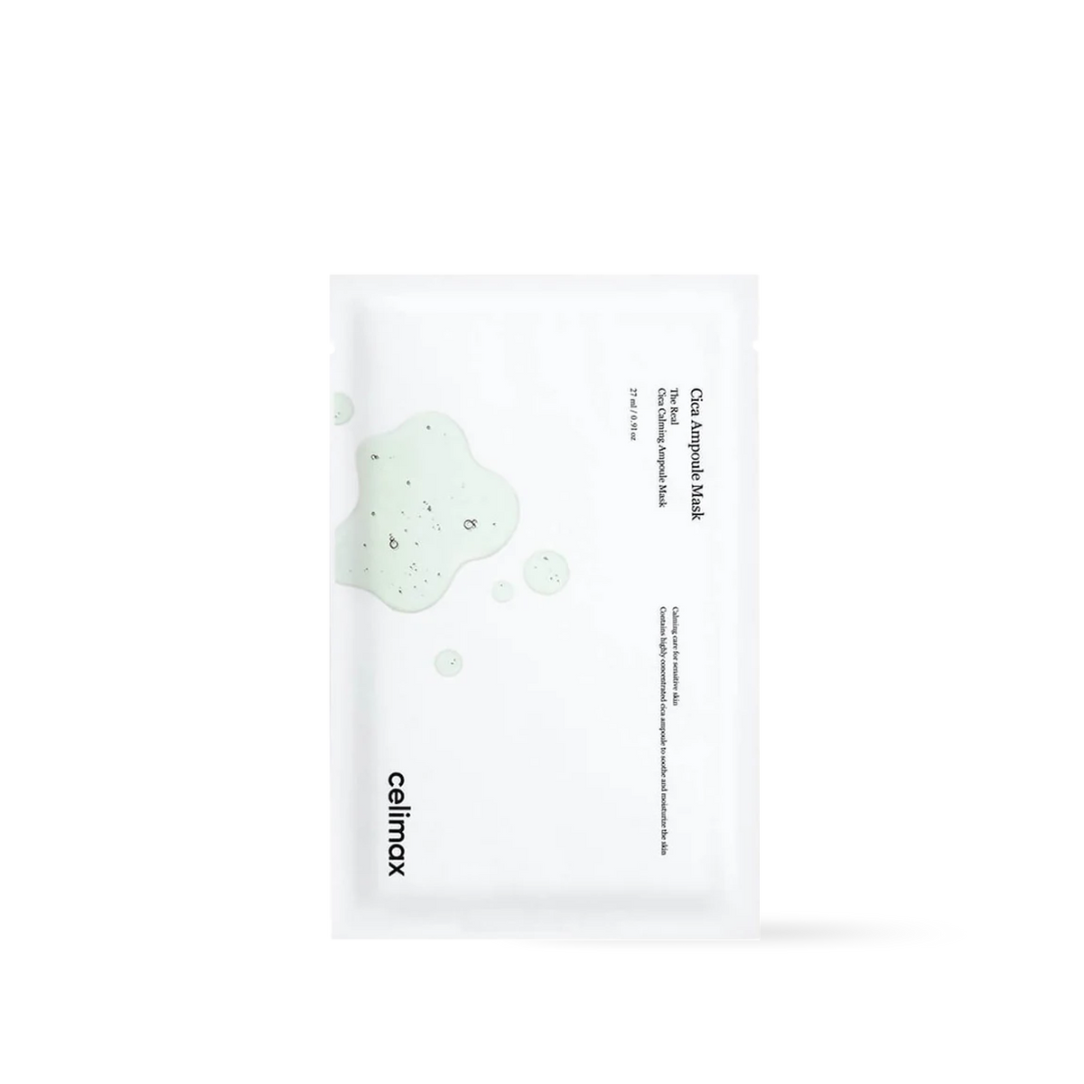 Celimax The Real Cica Calming Ampoule Mask- 2 Size