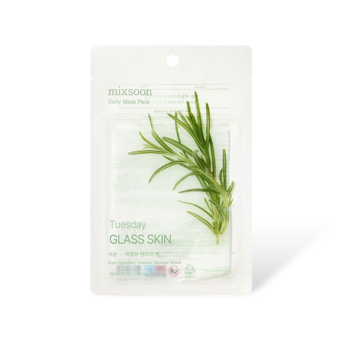 Mixsoon Daily Mask Pack Tuesday Glass Skin 20ml*10ea