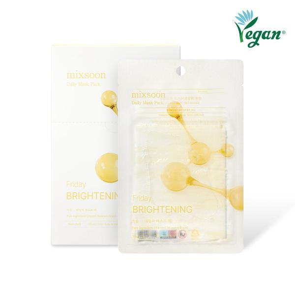 Mixsoon Daily Mask Pack Friday Brightening 20ml*10ea