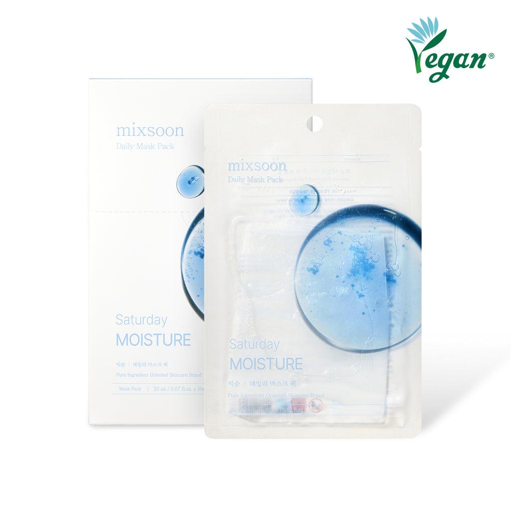 Mixsoon Daily Mask Pack Saturday Moisture 20ml*10ea