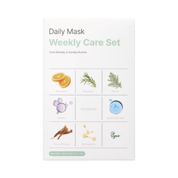Mixsoon Daily Mask Weekly Care Set 20ml*7ea