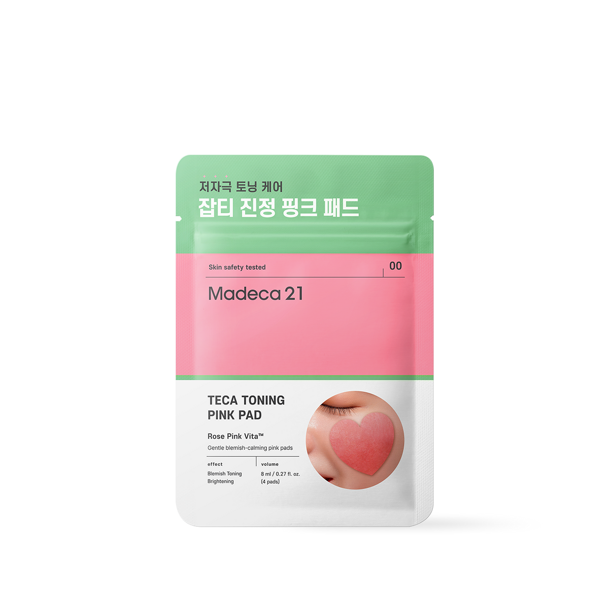 Madeca21 Teca Toning Pink Pad 4ea