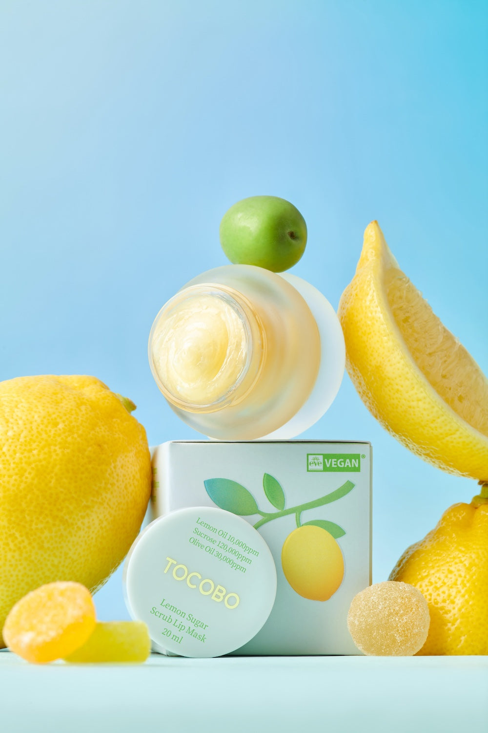 Tocobo Lemon Sugar Scrub Lip Mask 20ml