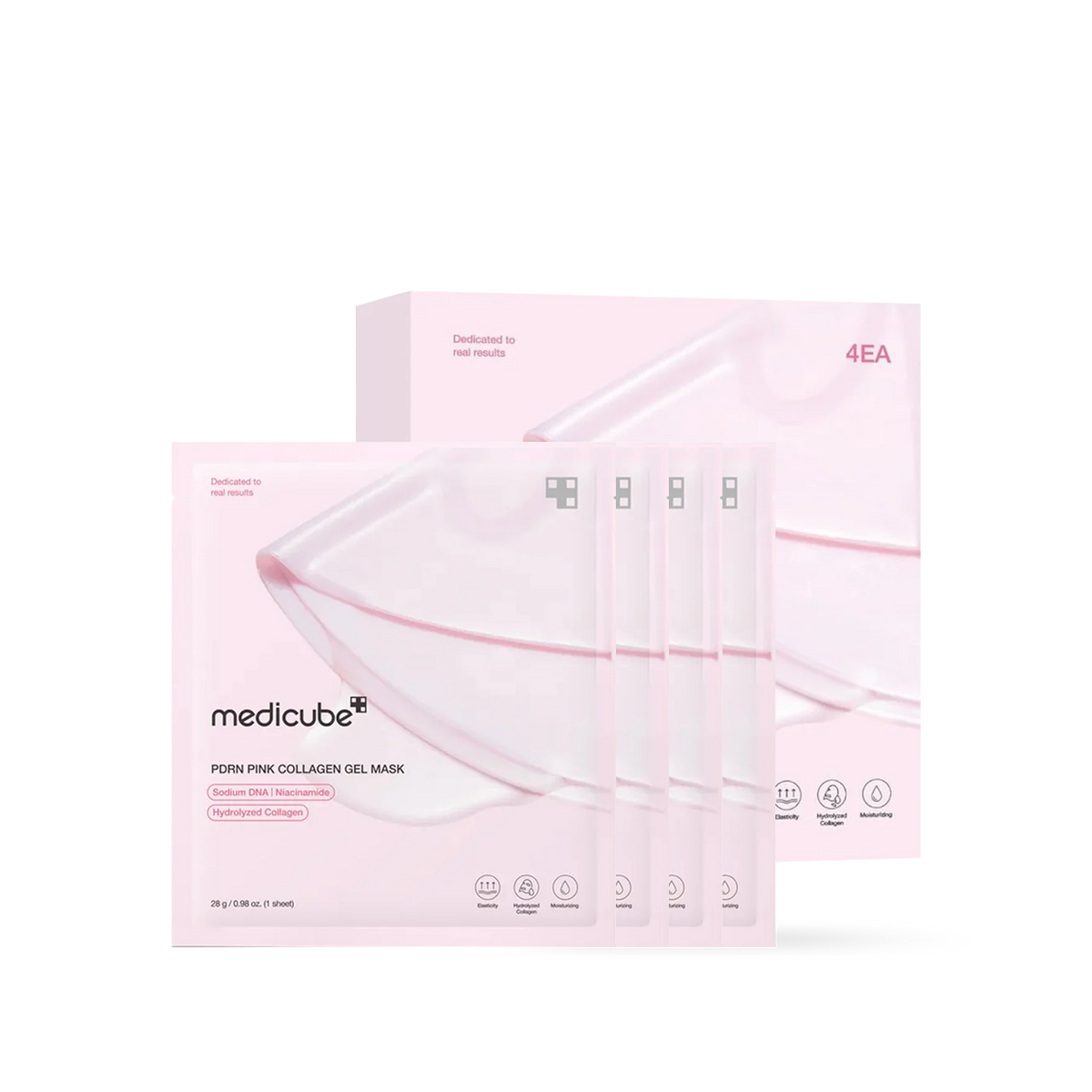 Medicube PDRN Pink Collagen Gel Mask 4EA
