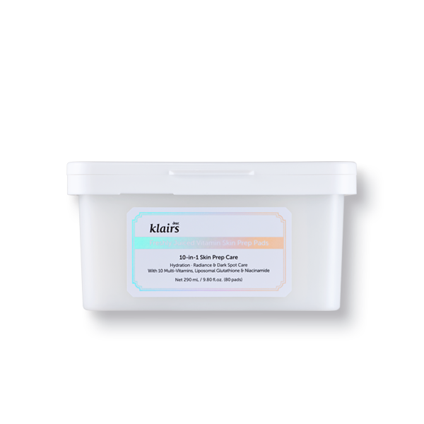 Dear, Klairs Freshly Juiced Vitamin Skin Prep Pads 290 mL 80Pads