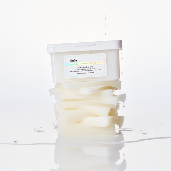 Dear, Klairs Freshly Juiced Vitamin Skin Prep Pads 290 mL 80Pads