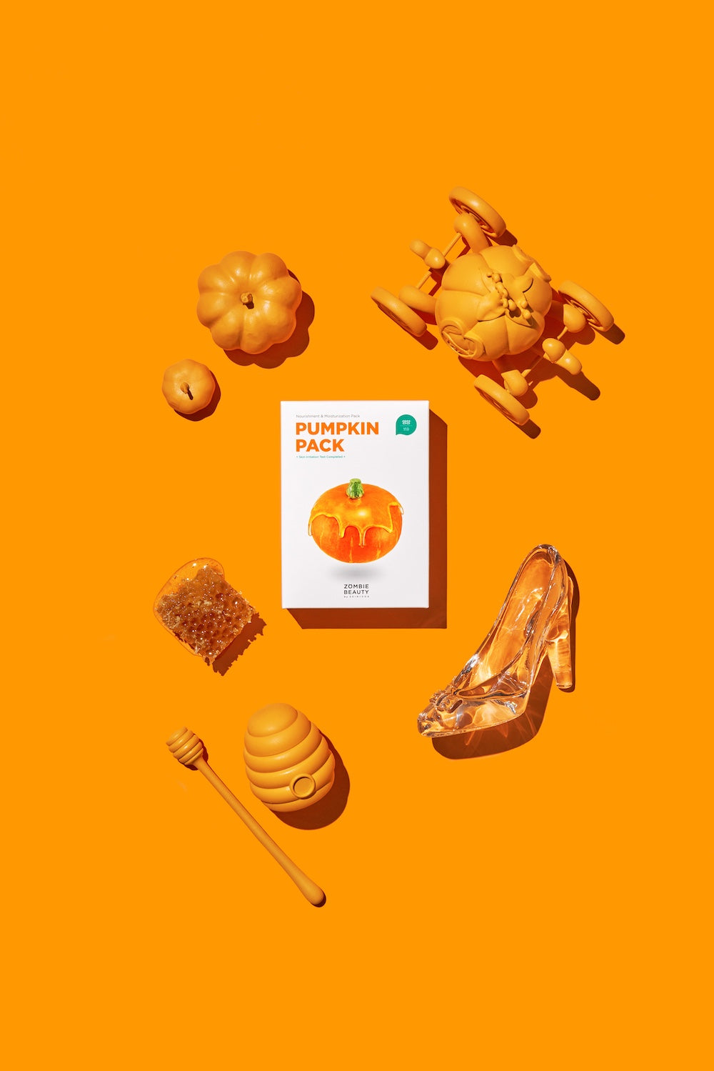SKIN1004 ZOMBIE BEAUTY BY SKIN1004 Pumpkin Pack 4g*16ea