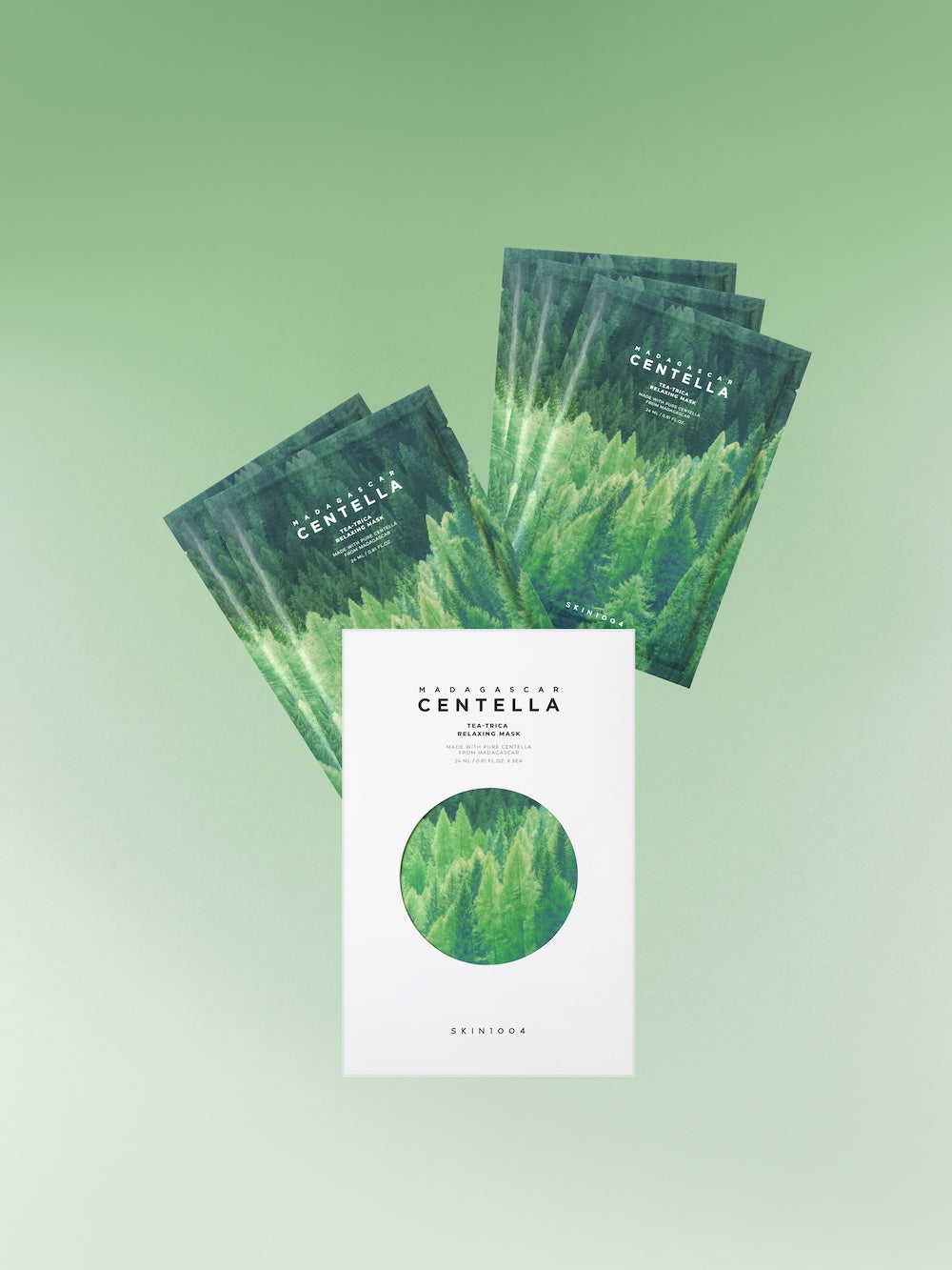 Skin1004 Madagascar Centella Tea-Trica Relaxing Mask 1ea*24ml