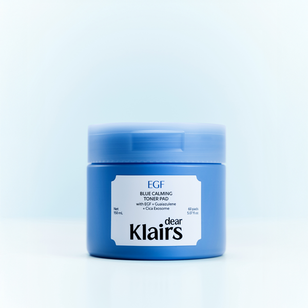Dear, Klairs EGF Blue Calming Toner Pad 150 ml 60 Pads