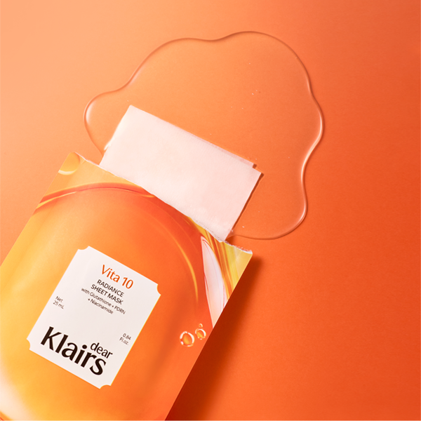 Dear, Klairs Vita 10 Radiance Sheet Mask 25 ml