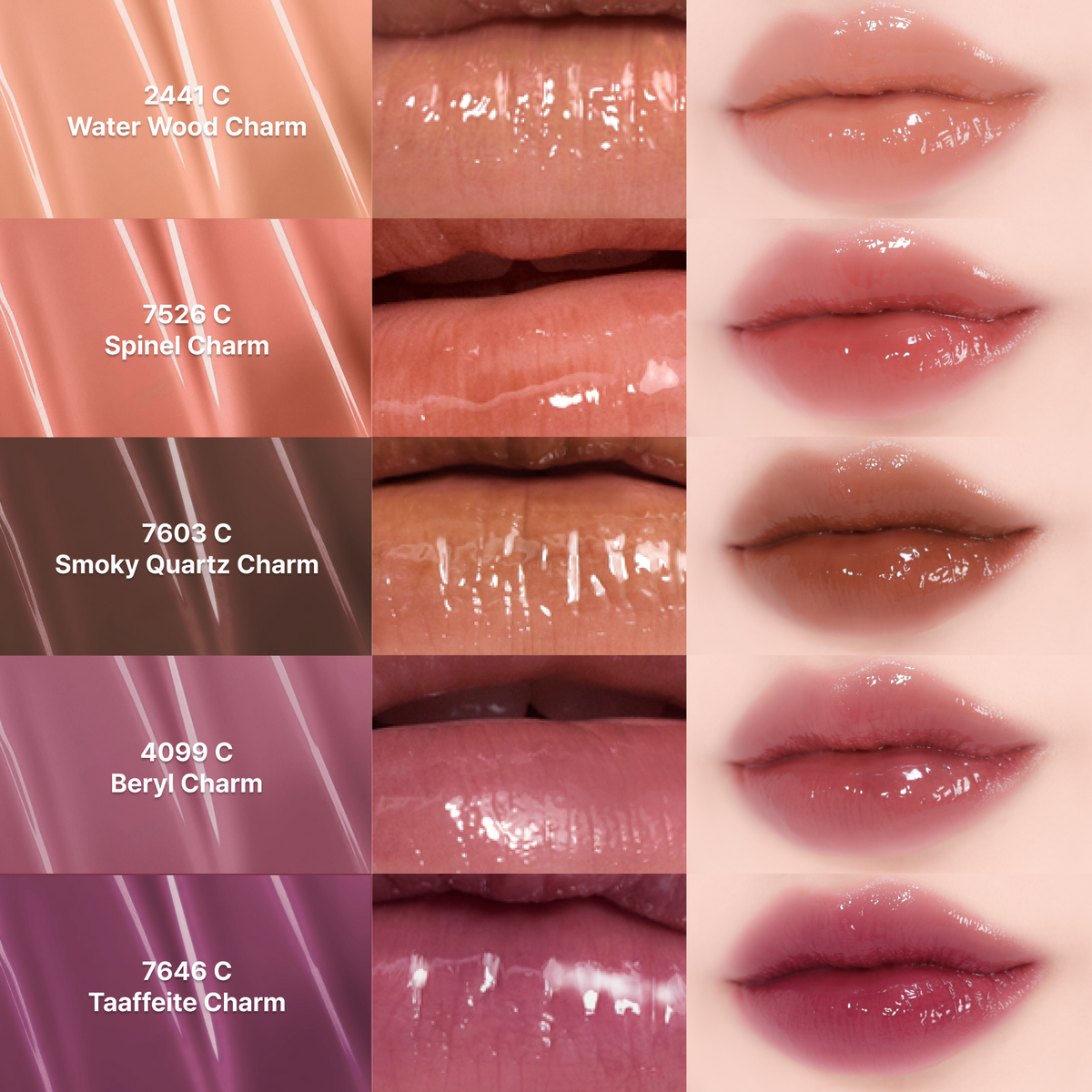 Entropy CHARM TINT Glossy Gel Line - 10 Colors