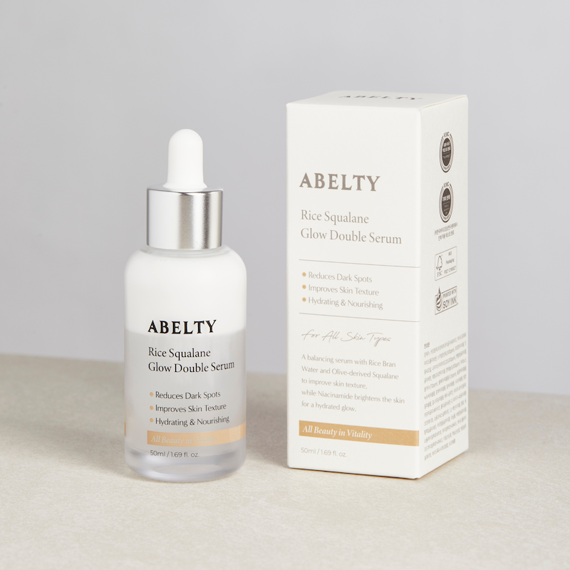 Abelty Rice Squalane Glow Double Serum 50ml