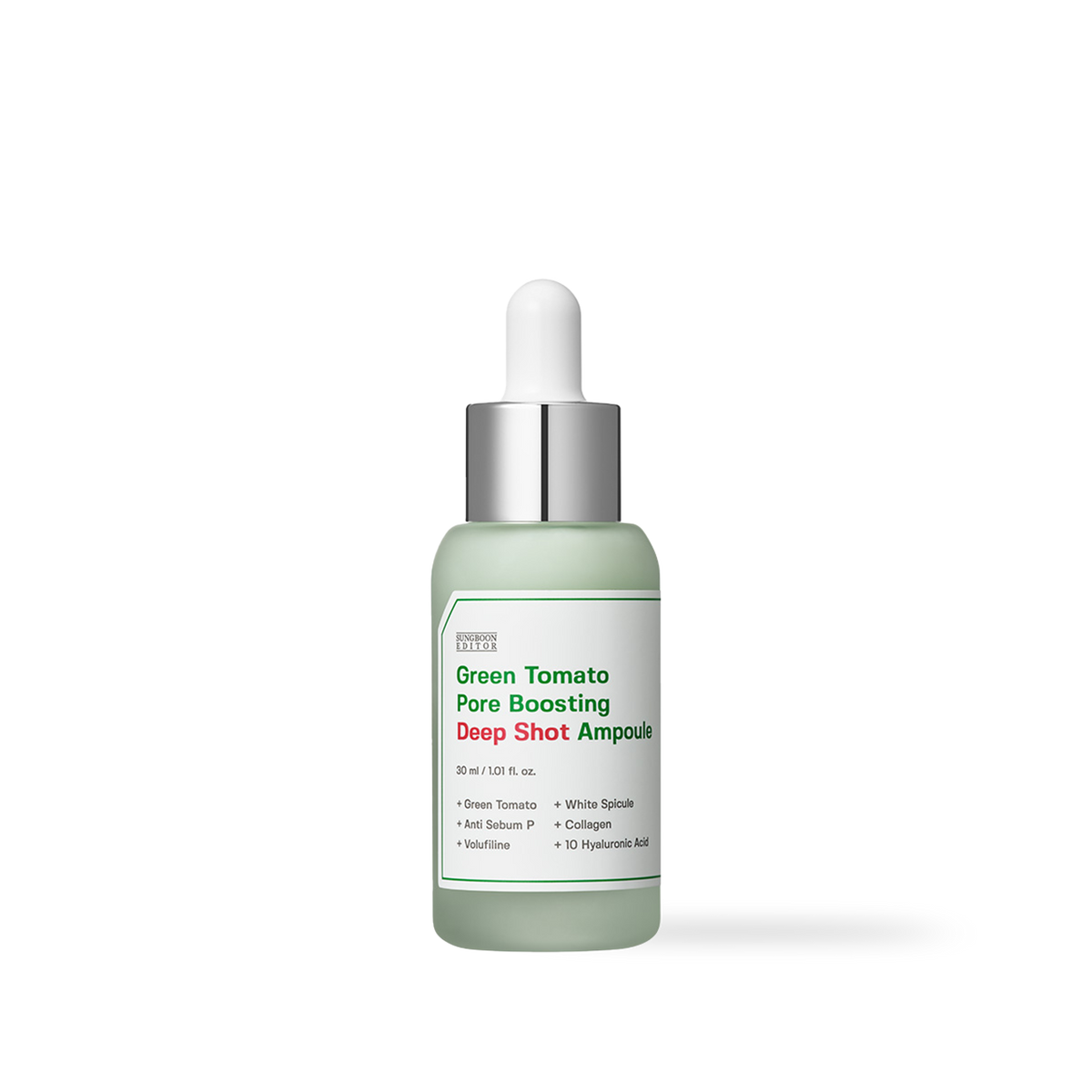 Sungboon Editor Green Tomato Pore Boosting Deep Shot Ampoule 30ml