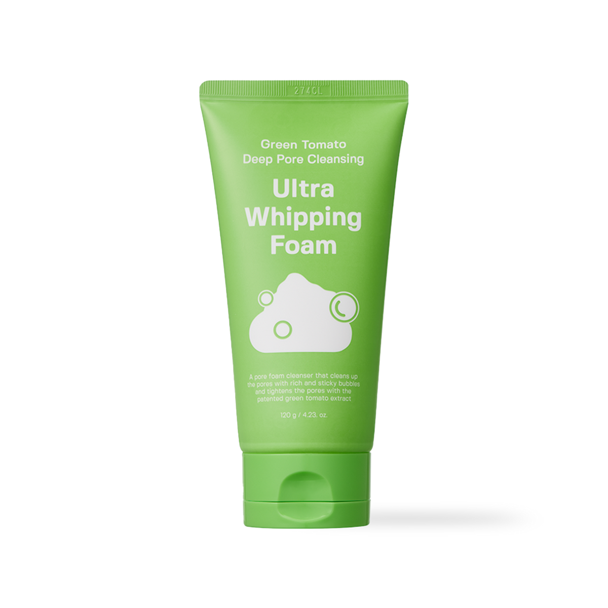 Sungboon Editor Green Tomato Deep Pore Cleansing Ultra Whipping Foam 120g