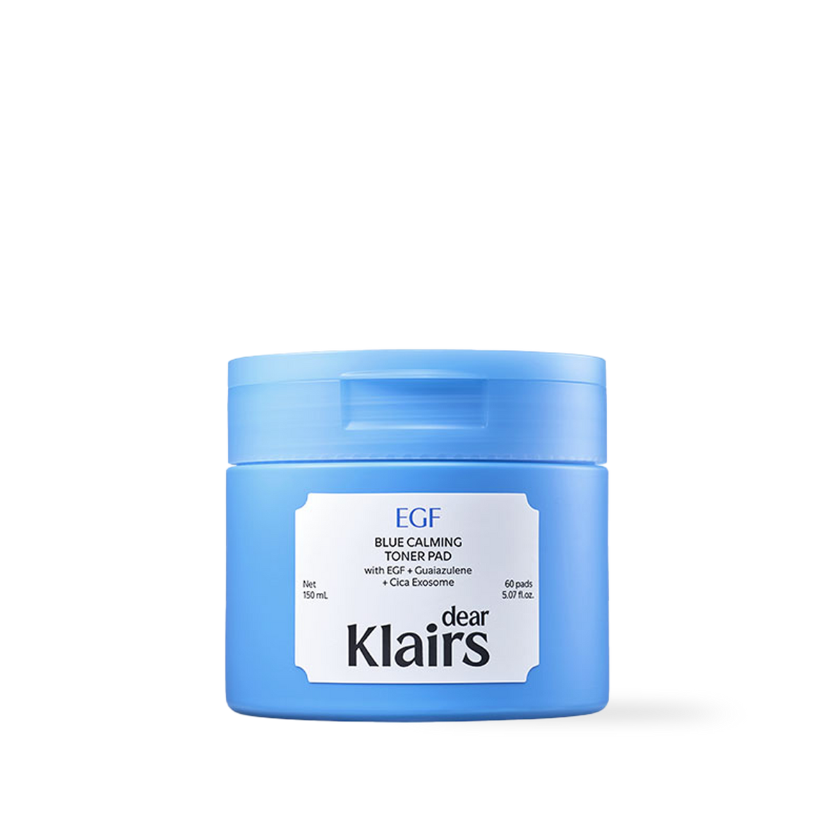 Dear, Klairs EGF Blue Calming Toner Pad 150 ml 60 Pads