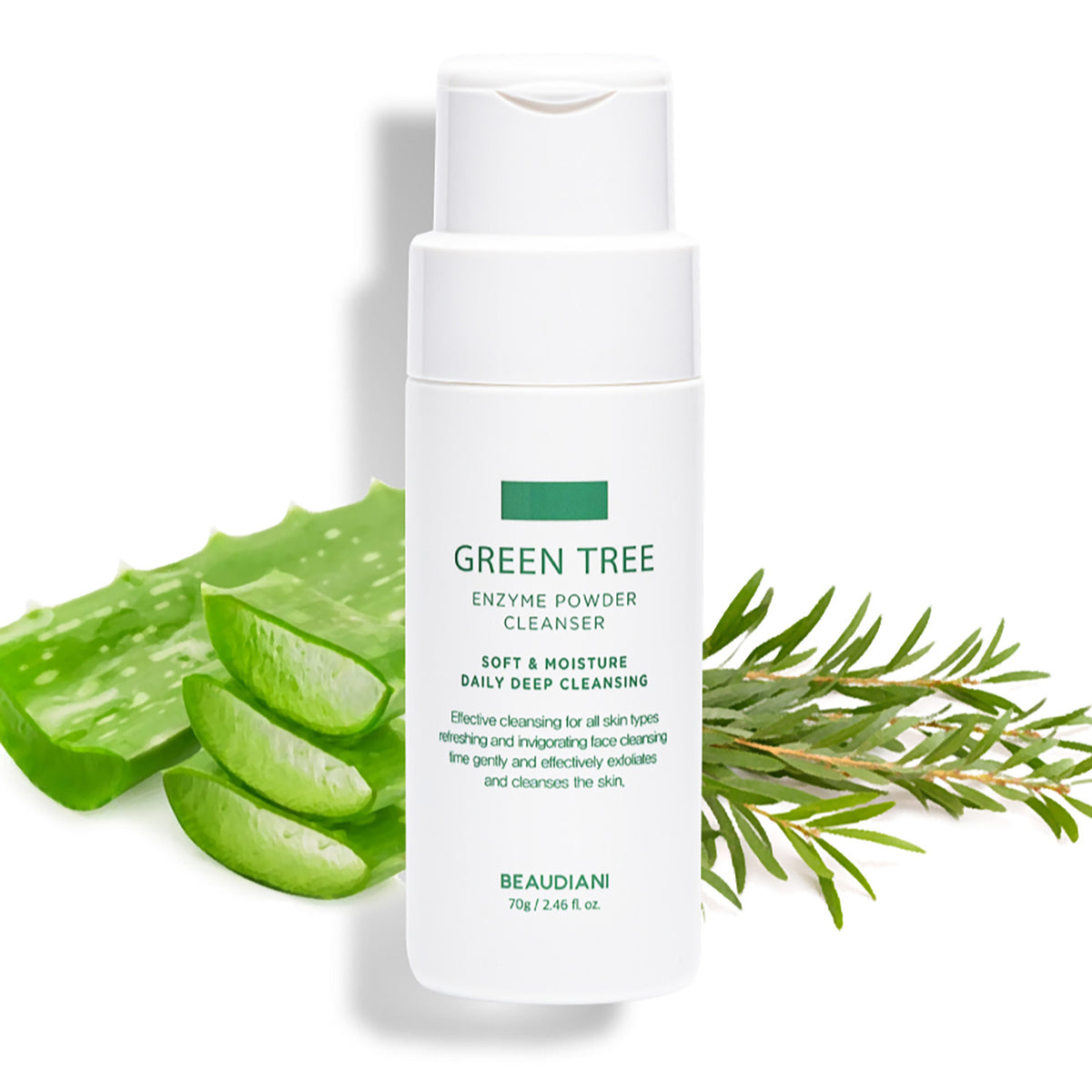 Beaudiani Green Tree Enzyme Powder Cleanser 70g