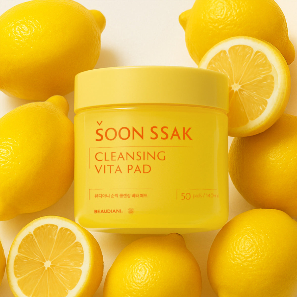Beaudiani Soon Ssak Cleansing Vita Pads 50 sheets