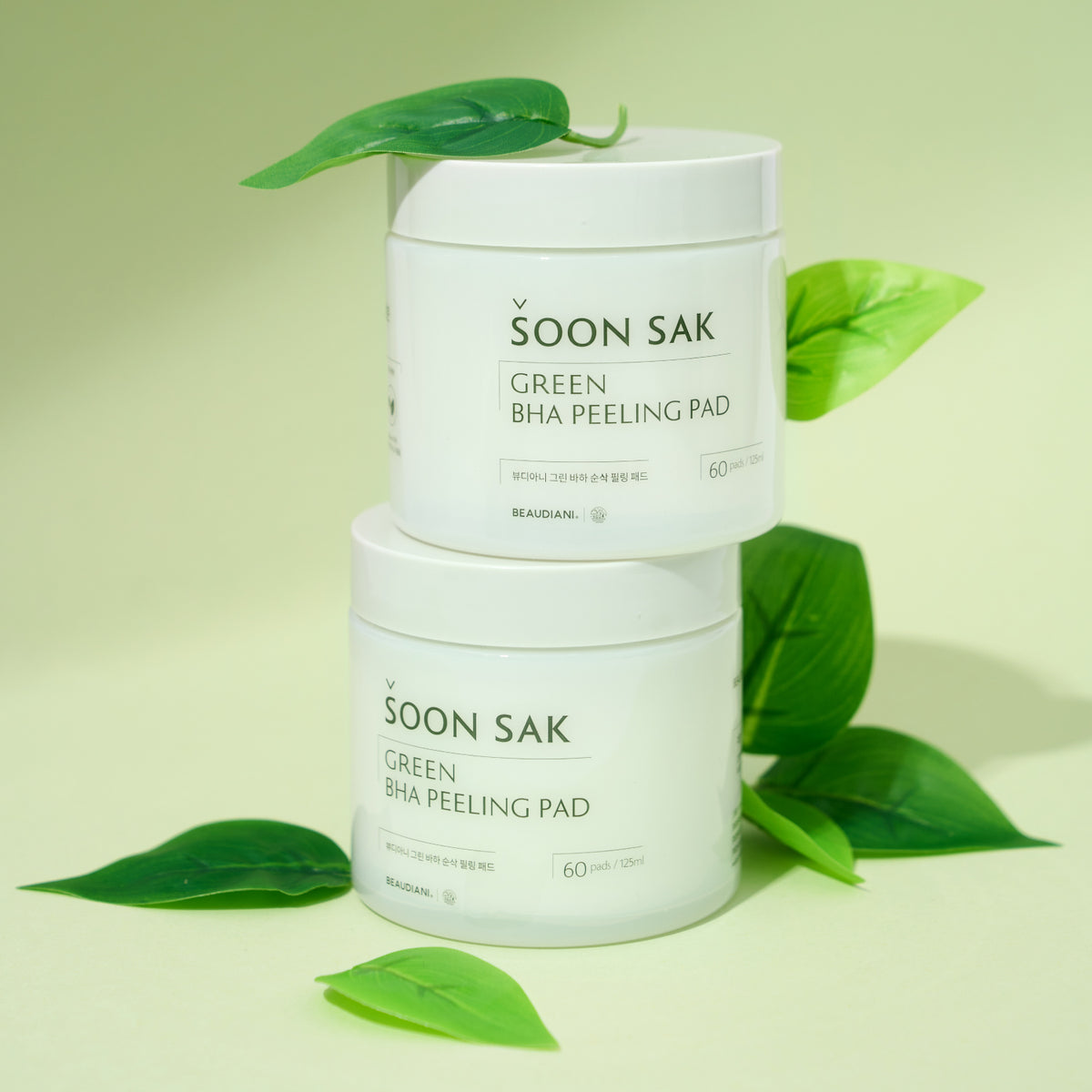 Beaudiani Green BHA Soon Sak Peeling Pad 60ea