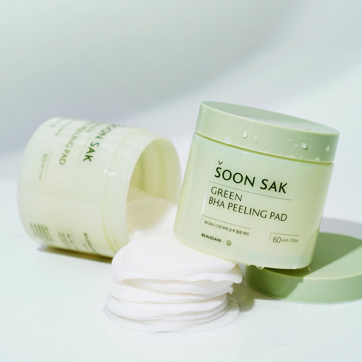 Beaudiani Green BHA Soon Sak Peeling Pad 60ea