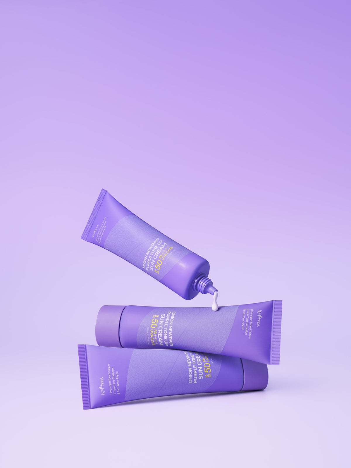 Isntree Onion Newpair Purple Tone Up Sun Cream 50ml