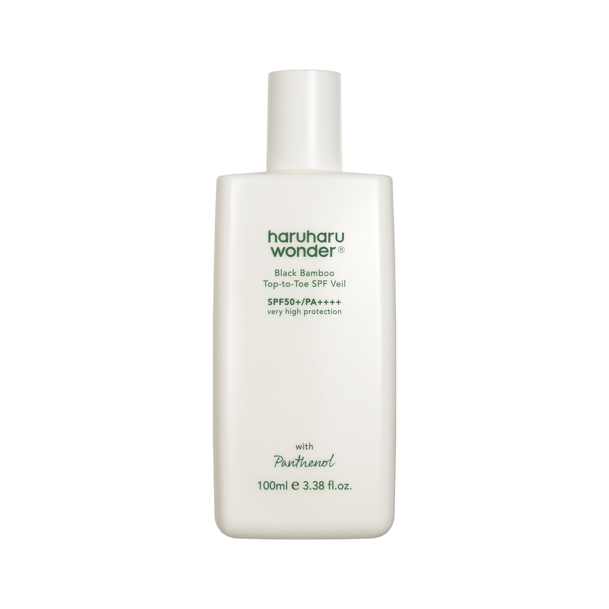 Haruharu Wonder Black Bamboo Top-to-Toe SPF Veil 100ml