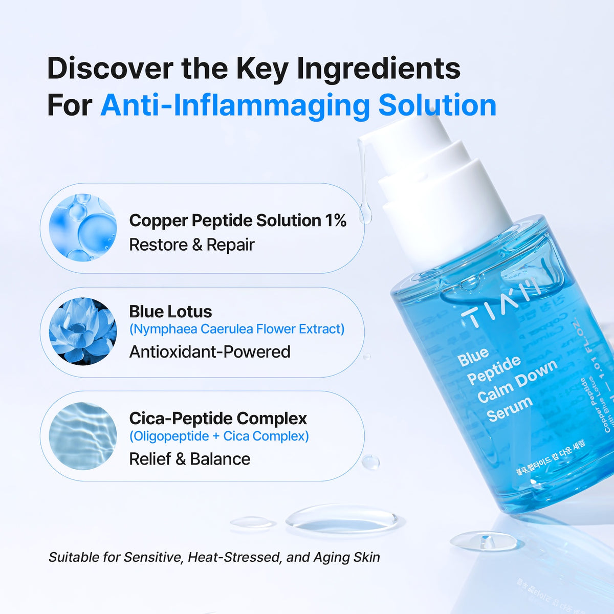 TIAM Blue Peptide Calm Down Serum 30ml