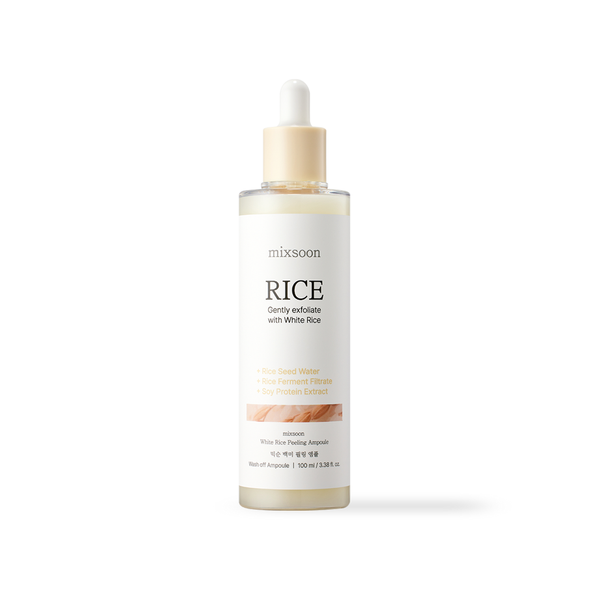 Mixsoon White Rice Peeling Ampoule 100ml