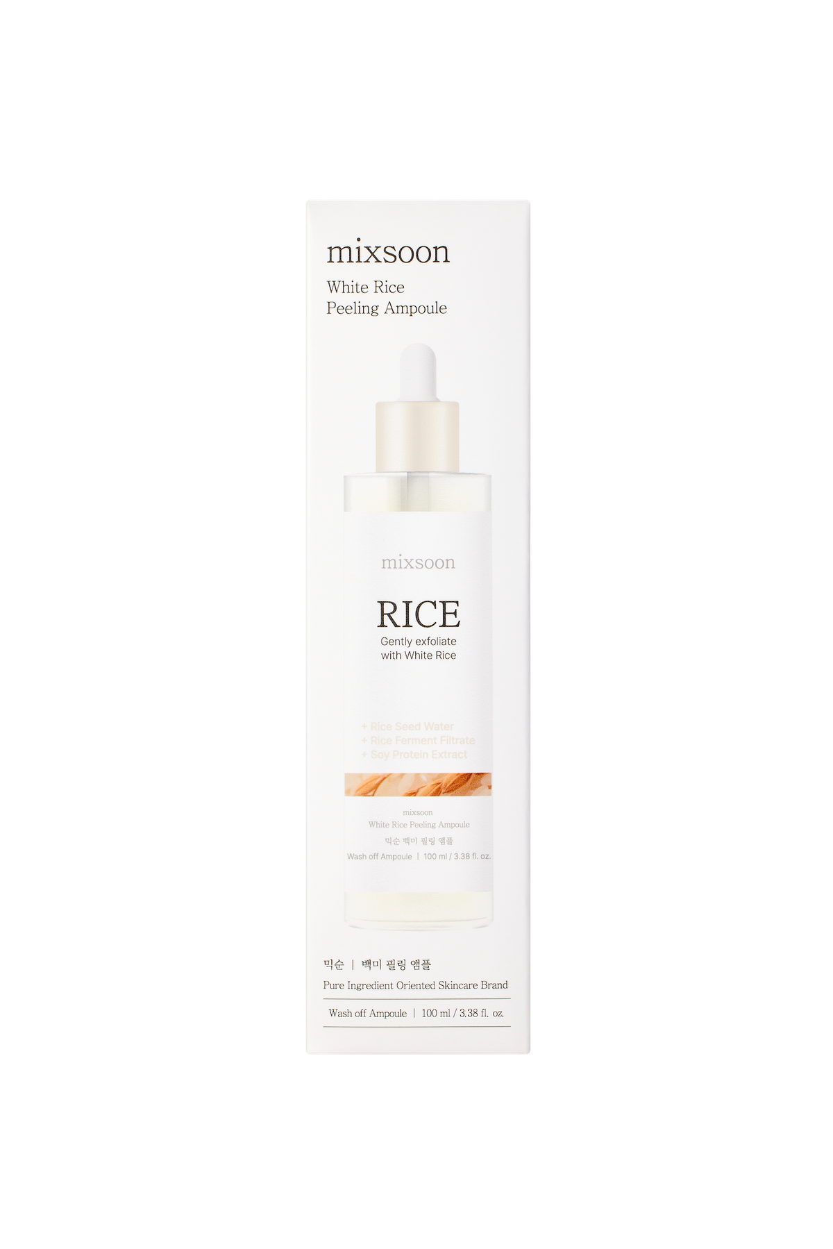 Mixsoon White Rice Peeling Ampoule 100ml