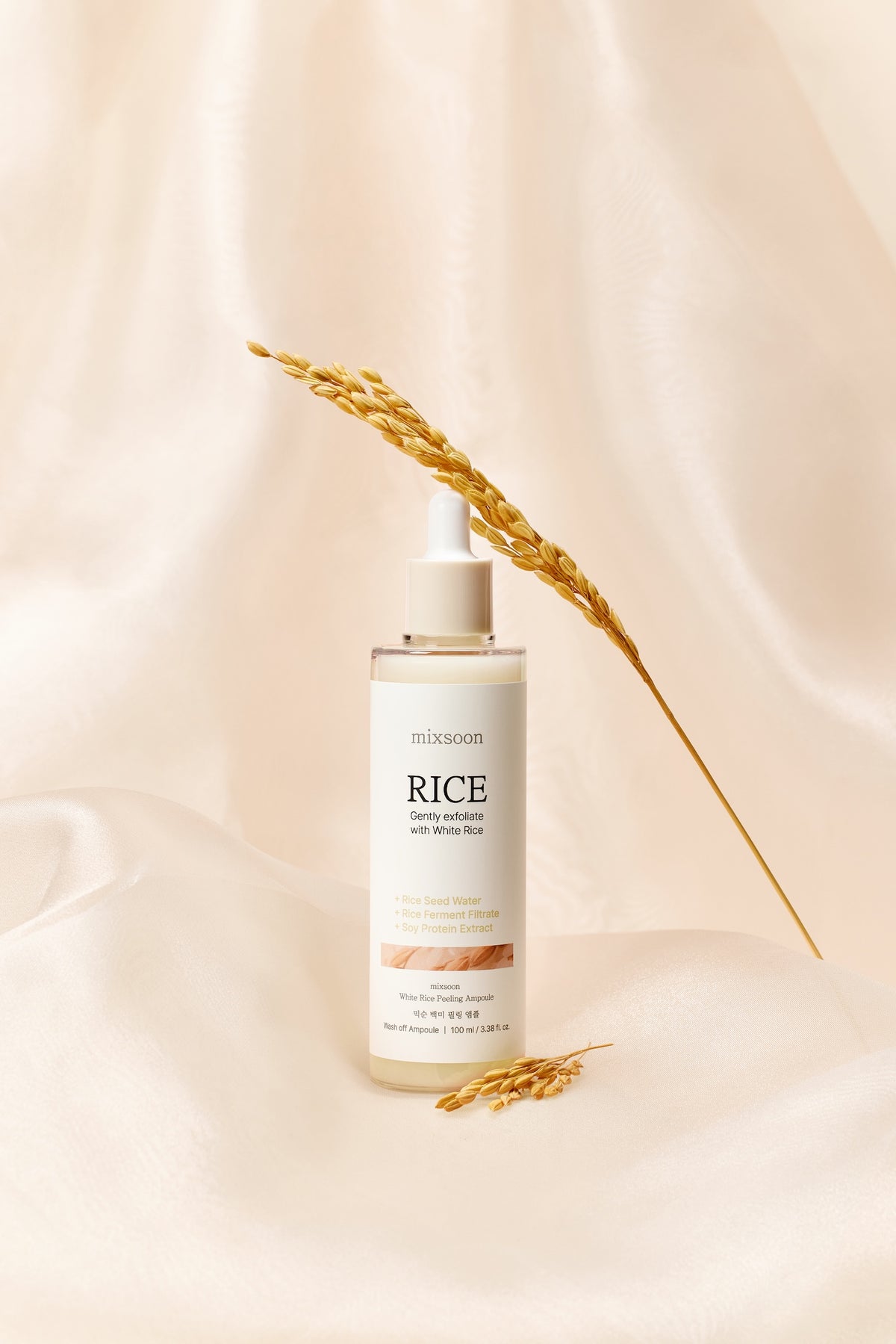 Mixsoon White Rice Peeling Ampoule 100ml
