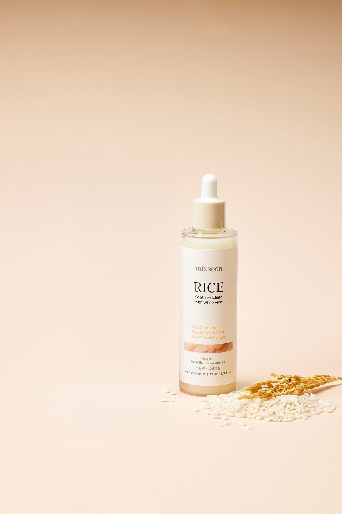 Mixsoon White Rice Peeling Ampoule 100ml