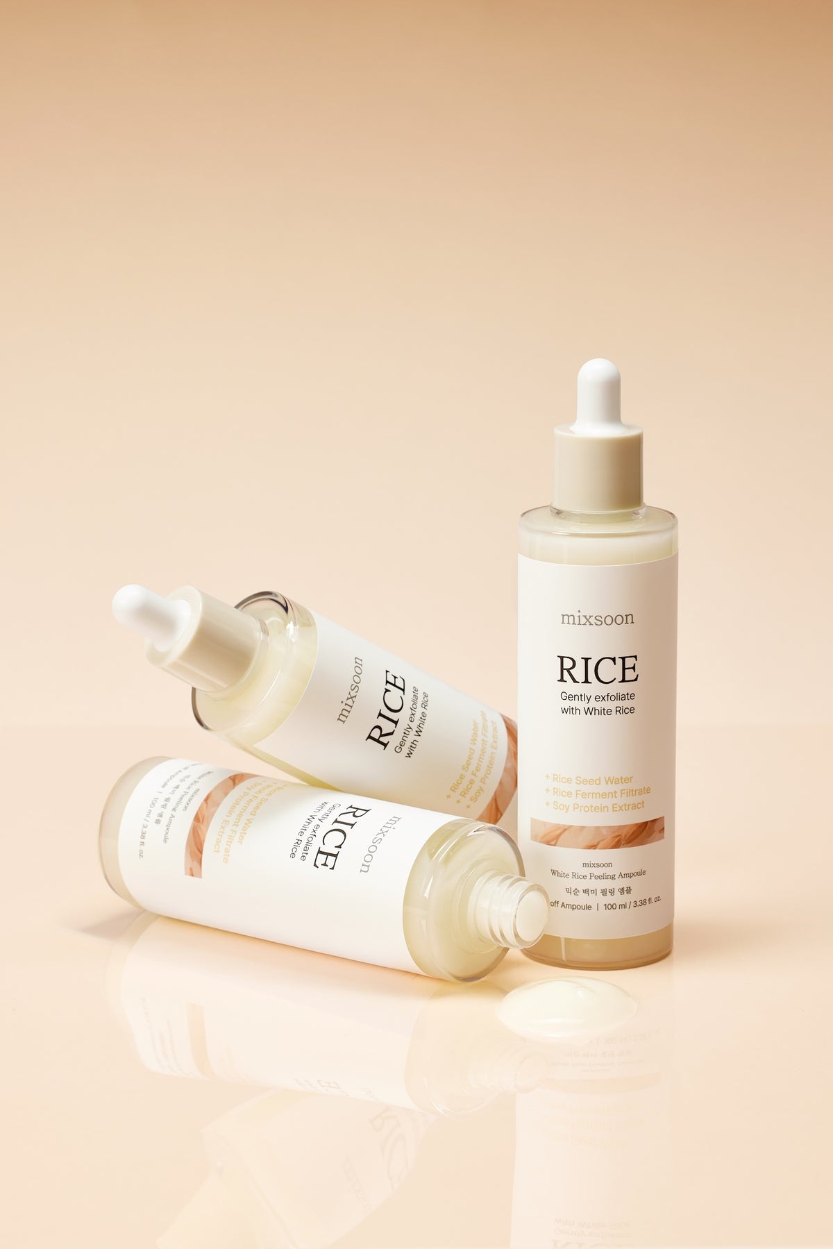 Mixsoon White Rice Peeling Ampoule 100ml