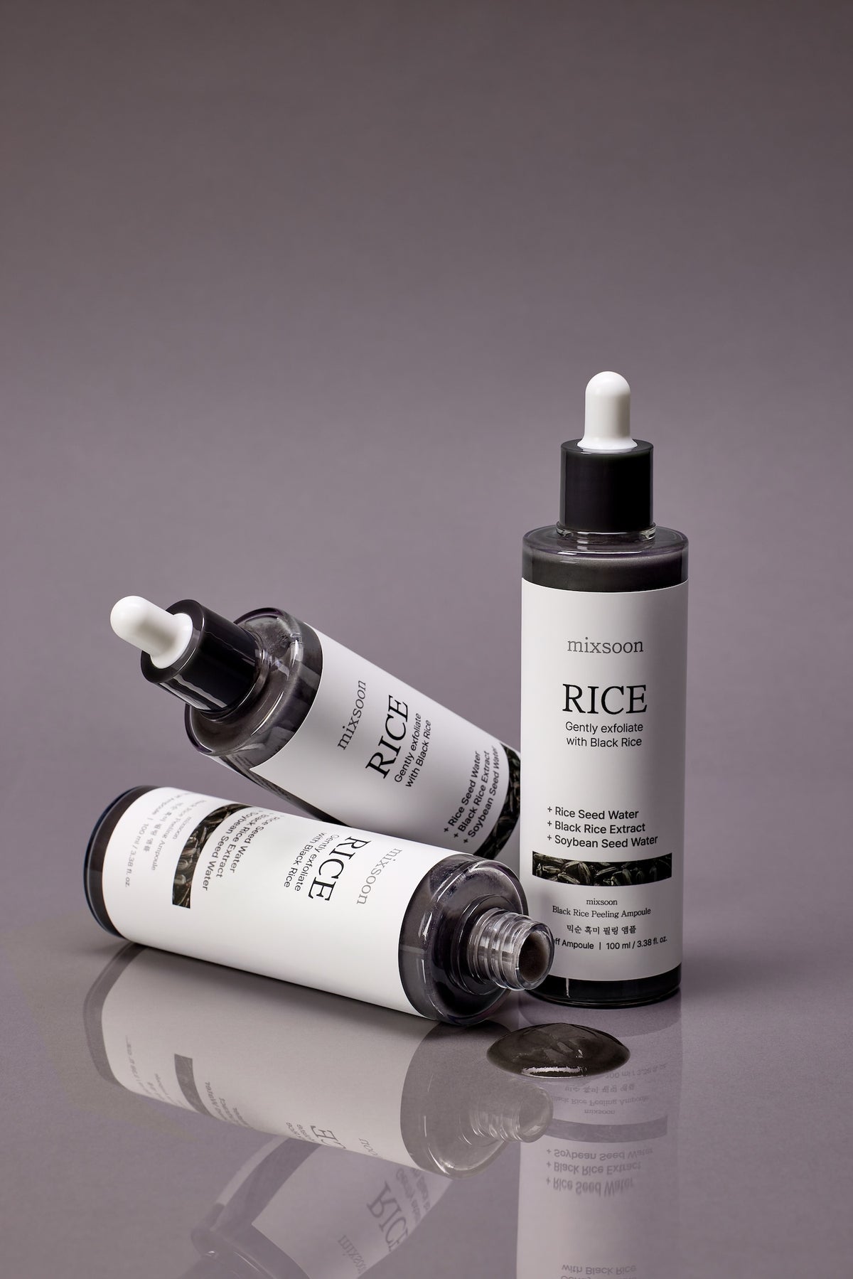Mixsoon Black Rice Peeling Ampoule 100ml