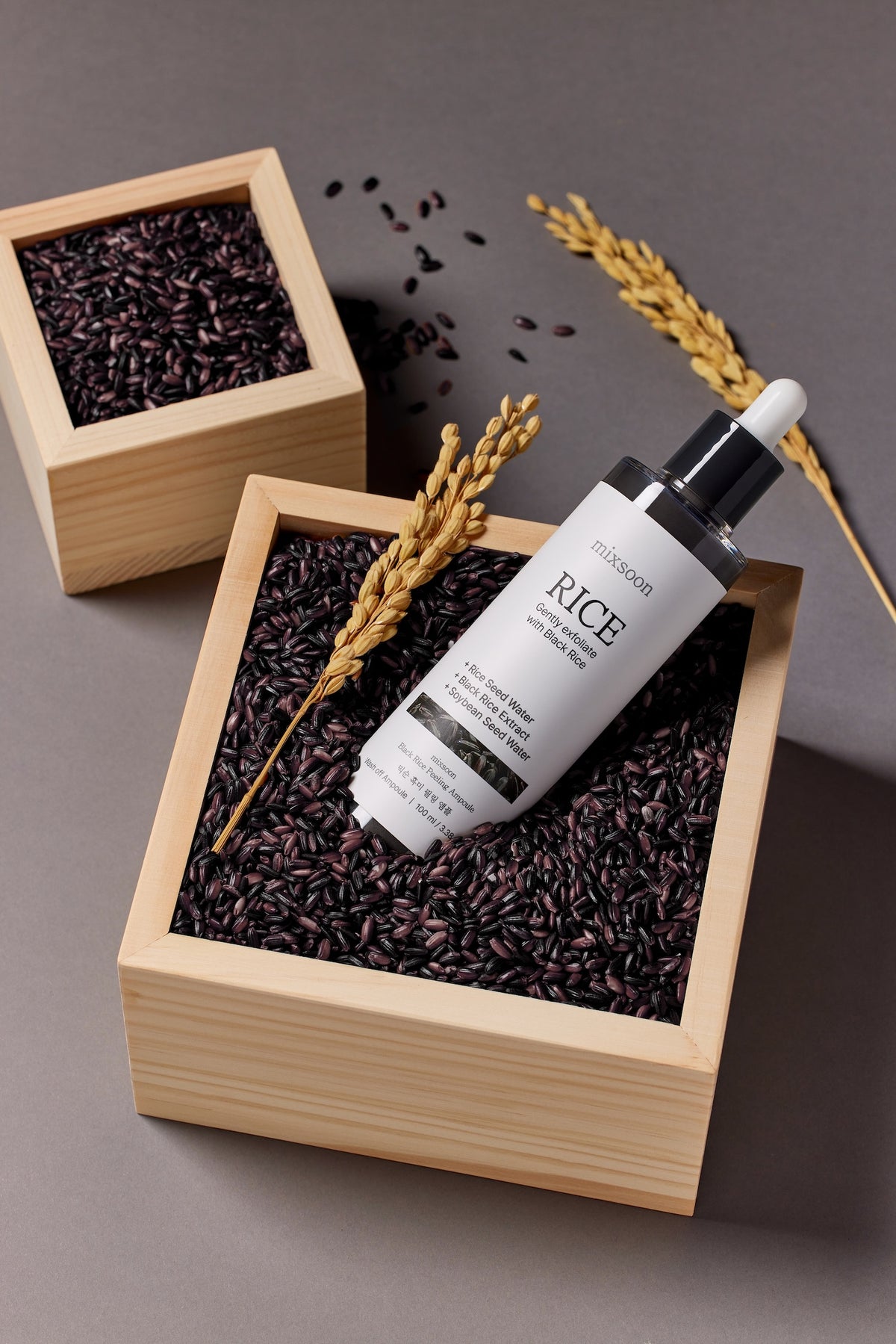 Mixsoon Black Rice Peeling Ampoule 100ml