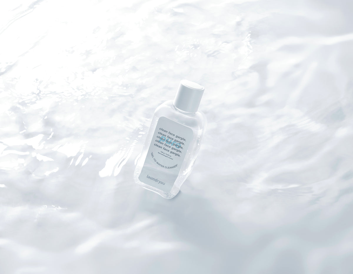 Laundryou Clean Face Gargle Gel-to-Foam Cleanser PURE 160g