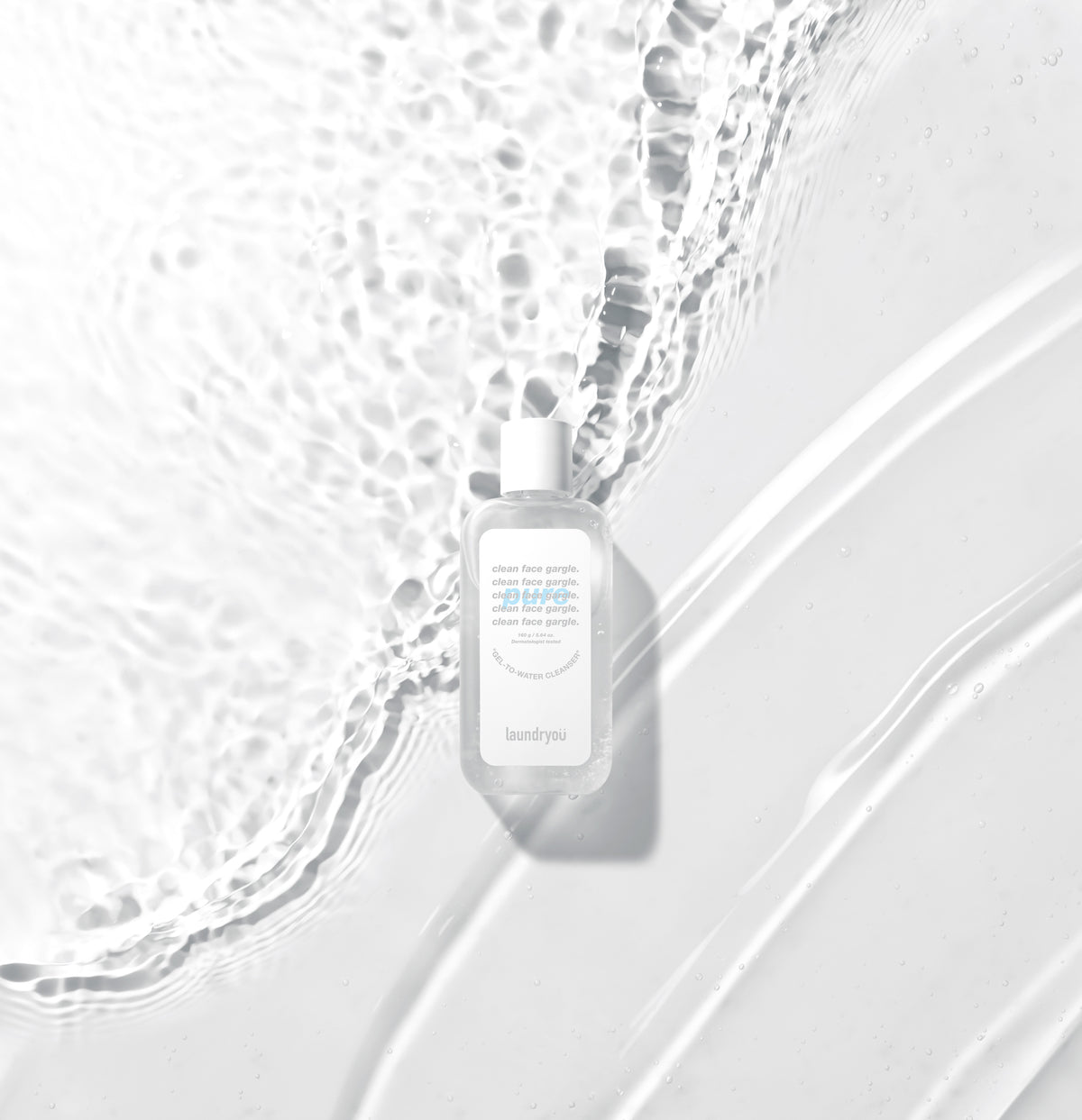 Laundryou Clean Face Gargle Gel-to-Foam Cleanser PURE 160g