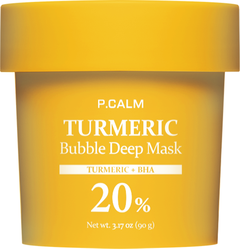 P.CALM TURMERIC Bubble Deep Mask 90g