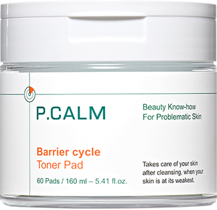 P.CALM Barrier Cycle Toner Pad 160ml