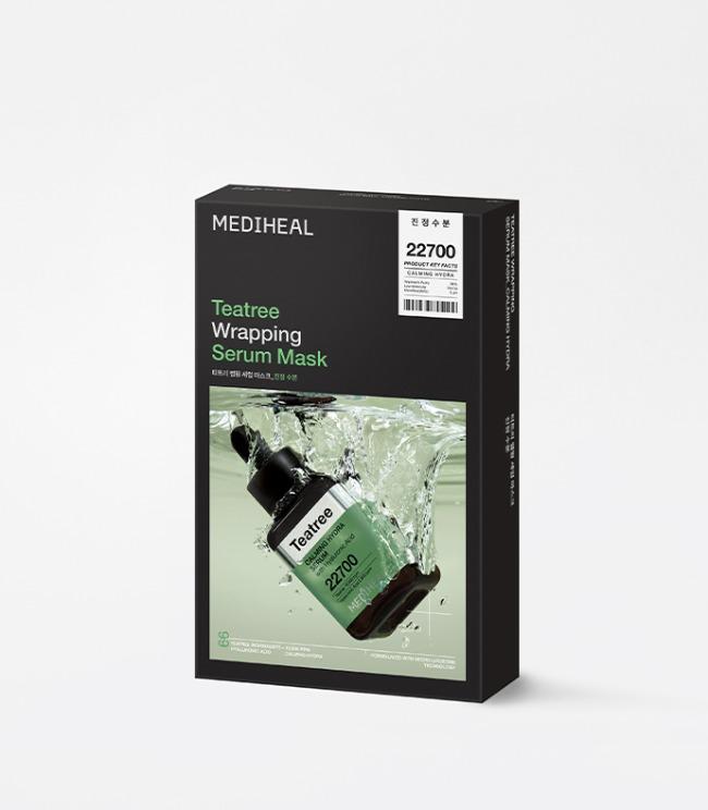Mediheal Teatree Wrapping Serum Mask Calming Hydra 10ea