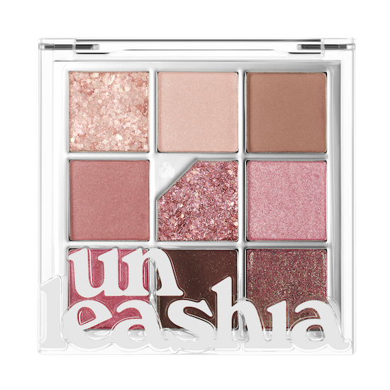 Unleashia Glitterpedia Eye Palette No.5 All of Dusty Rose 7.6g