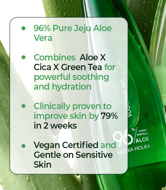 Holika Holika Aloe Hydro Formula 96% Soothing Gel 250ml