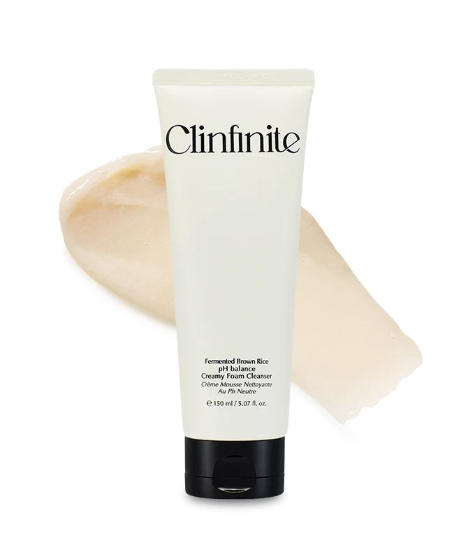 Clinfinite Fermented Rice Mild Acidic Creamy Foam Cleanser 150ml