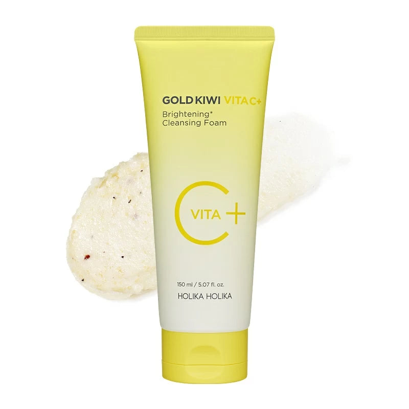HolikaHolika Gold Kiwi Vita C Plus Brightening Cleansing Foam 150ml