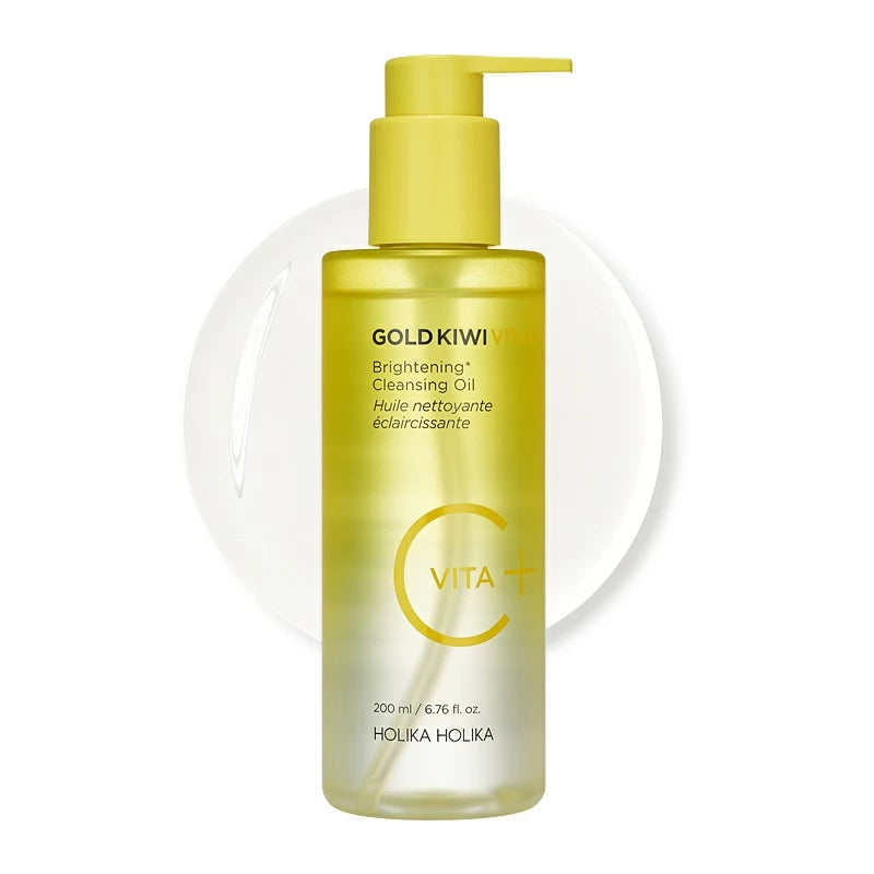 Holika Holika Gold Kiwi Vita C Plus Brightening Cleansing Oil 200ml