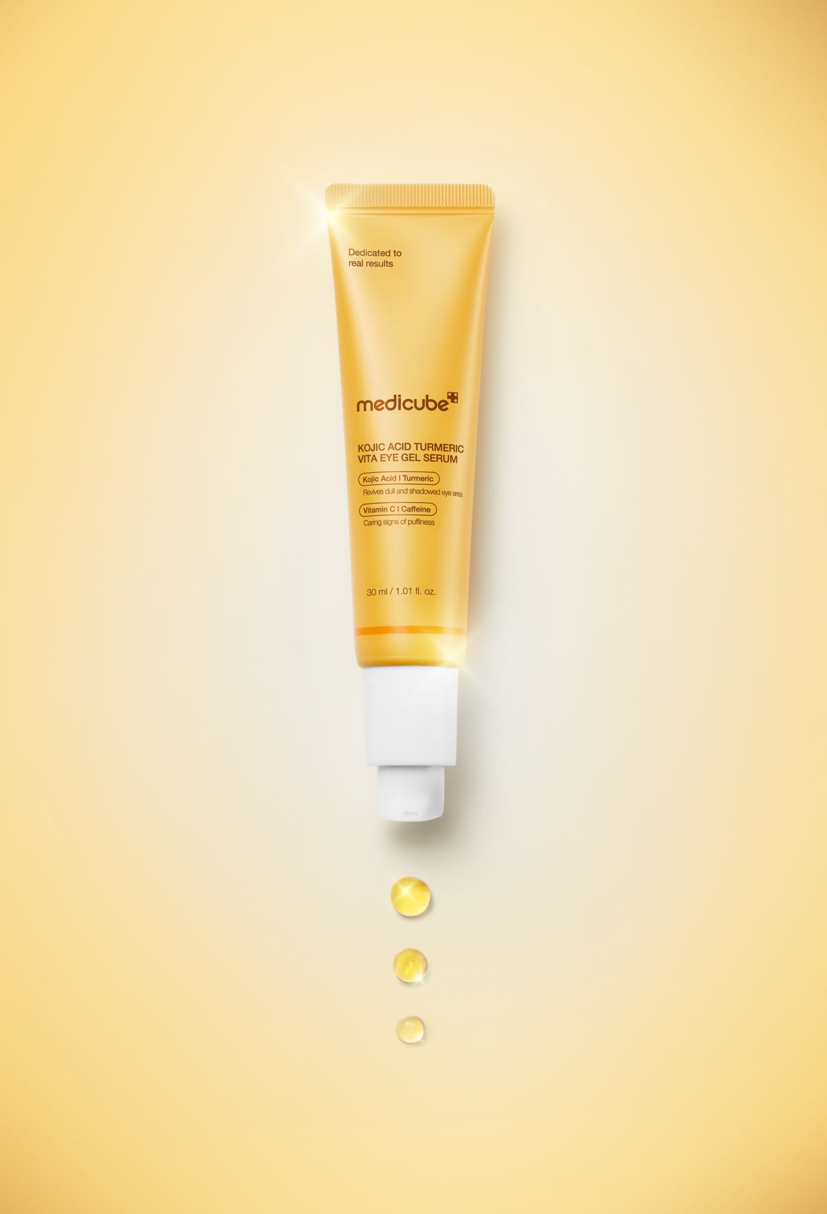 Medicube Kojic Acid Turmeric Vita Eye Gel Serum 30ml