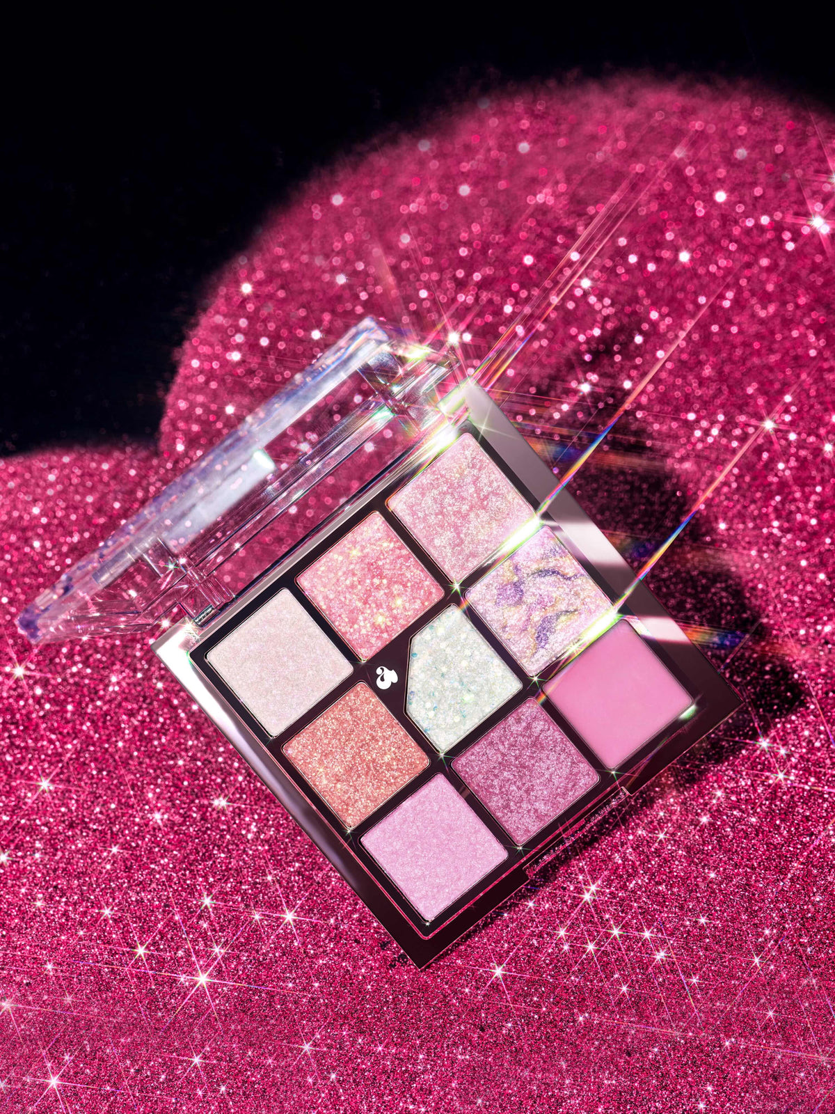 Unleashia Glitterpedia Eye Palette No.9 All of Pink Glitter 6.9g