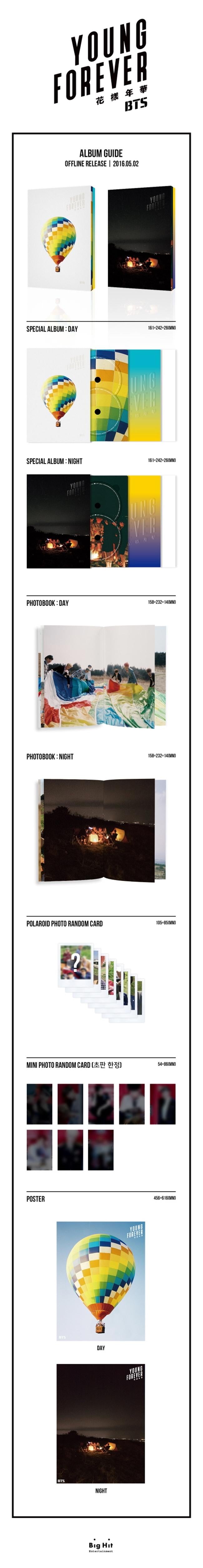 BTS BTS Special Album The Most Beautiful Moment in Life: Young Forever 2CD