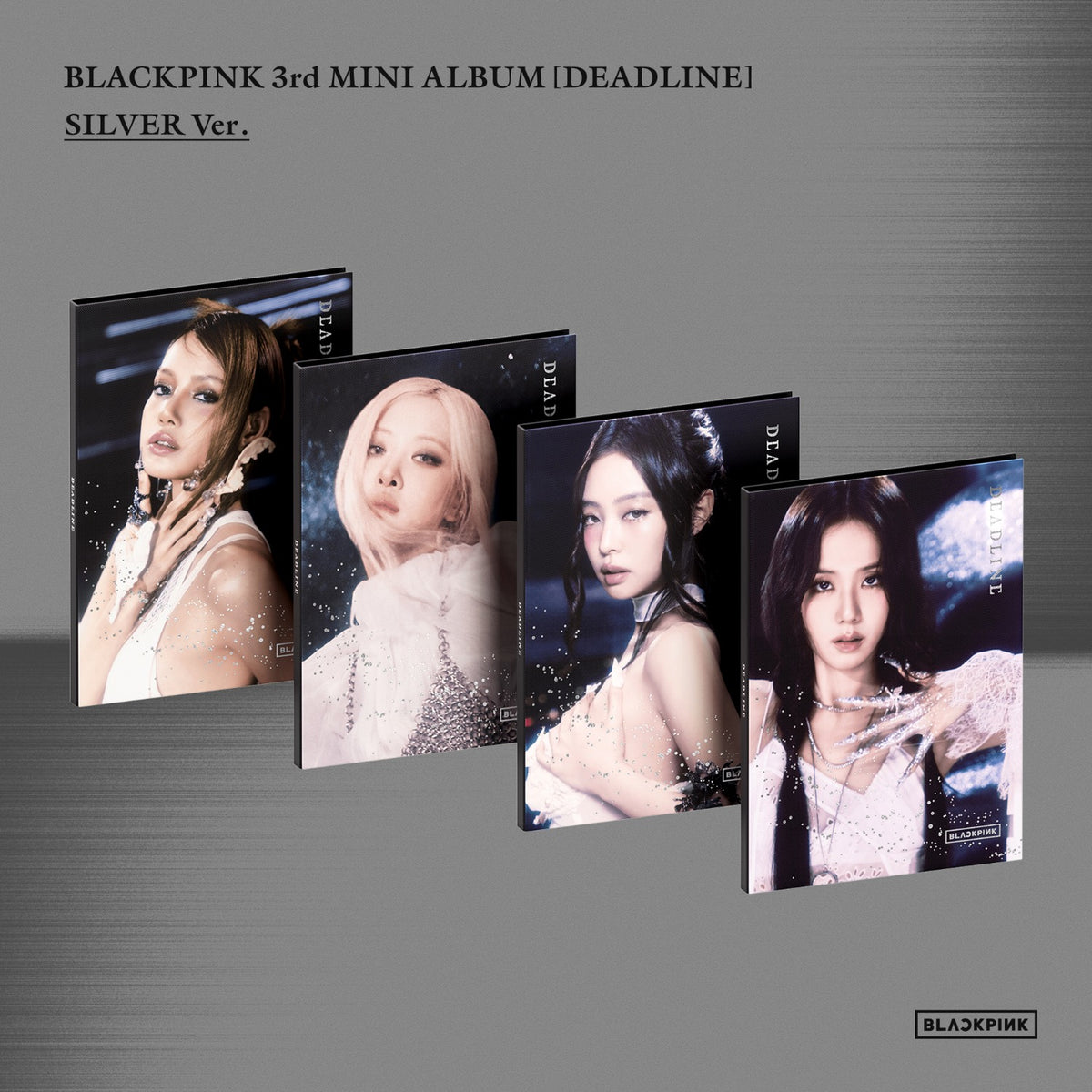 BLACKPINK BLACKPINK 3rd MINI ALBUM DEADLINE SILVER Ver. - JISOO ver.