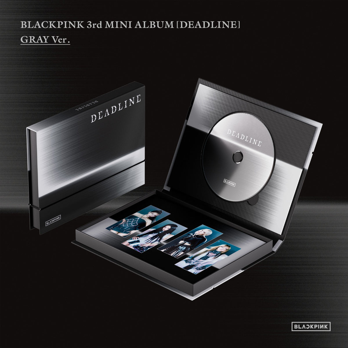 BLACKPINK BLACKPINK 3rd MINI ALBUM DEADLINE GRAY Ver.
