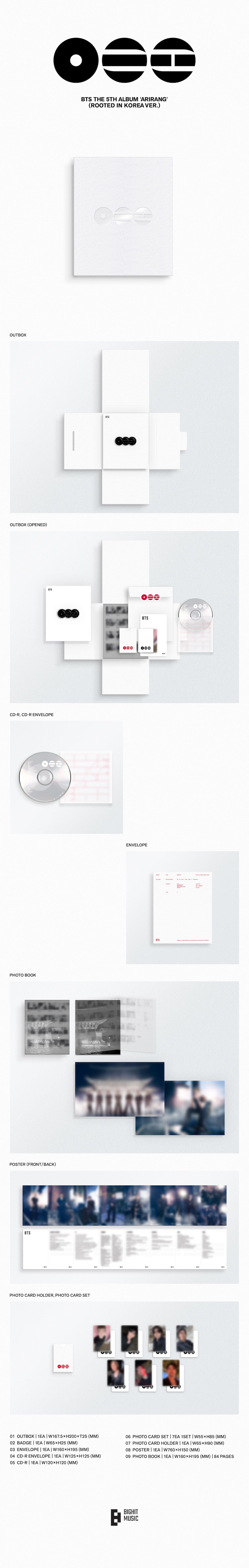 BTS BTS ARIRANG + ARIRANG (Living Legend Ver.) (SET)